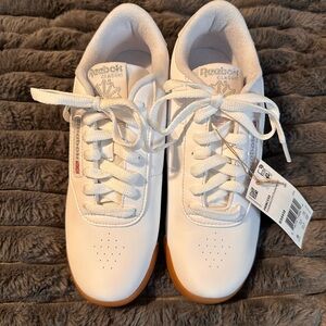Reebok Classic White Leather Sneakers
